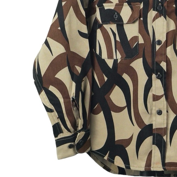 ASAT camo 2 pocket Youth button up shirt - Picture 3 of 3